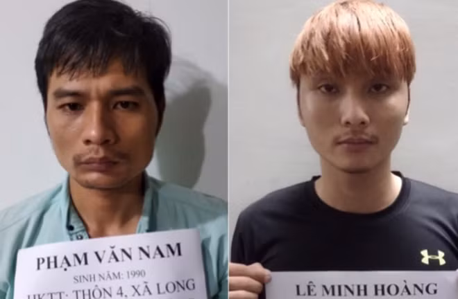 Nam và Hoàng, chuyên gây án trộm cắp.