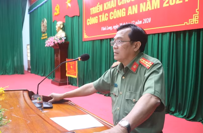 Đại tá Đoàn Minh Lý, Giám đốc Công an tỉnh Vĩnh Long.