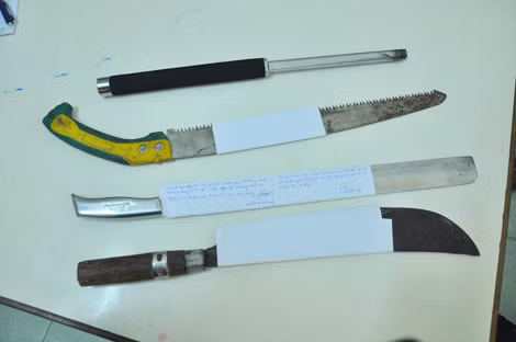 Tang vật của vụ án.