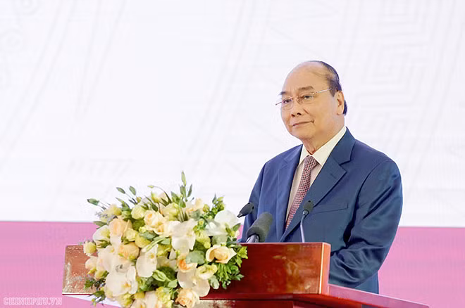 Thủ tướng phát biểu chỉ đạo tại Lễ khai trương.