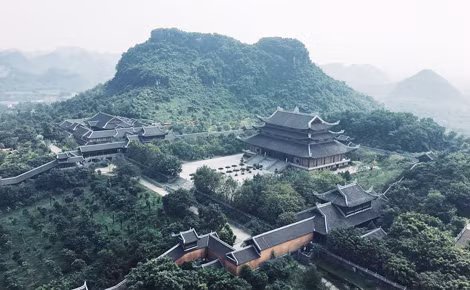 Toàn cảnh chùa bái đính (Ninh Bình).