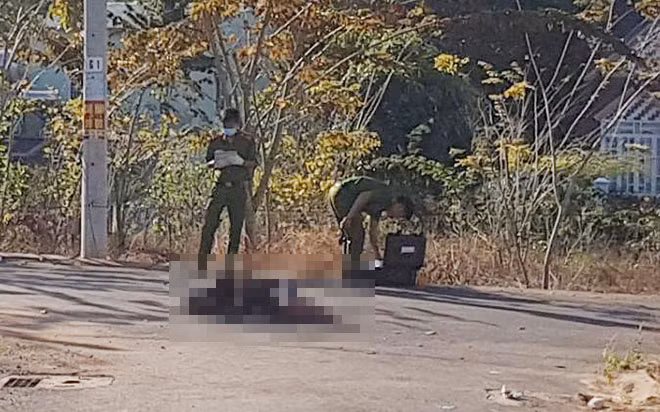 Hiện trường vụ việc.