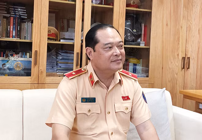 Thiếu tướng Lê Xuân Đức, Phó Cục trưởng Cục CSGT, Bộ Công an.