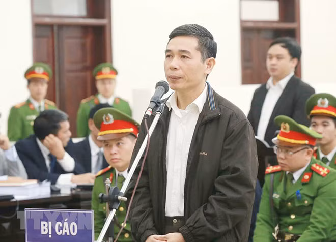 Bị cáo Phạm Đình Trọng, cựu Vụ trưởng Vụ Quản lý doanh nghiệp, Bộ TT&TT.