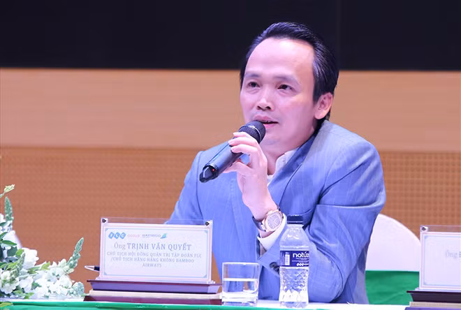 Chủ tịch FLC Trịnh Văn Quyết. Ảnh: TD