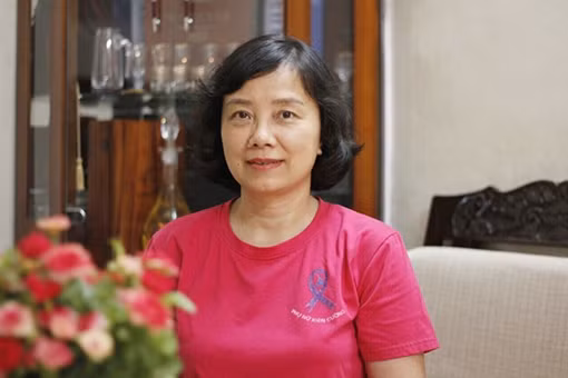 Chiến thắng ung thư vú nhờ nghị lực phi thường