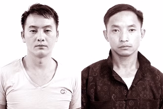 Hai đối tượng Thào Mí Phùa và Thào Chá Sỳ.