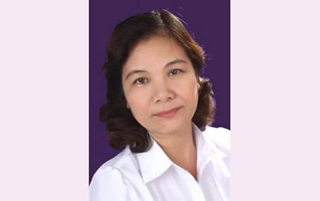 Nhà thơ Nguyễn Thị Mai.