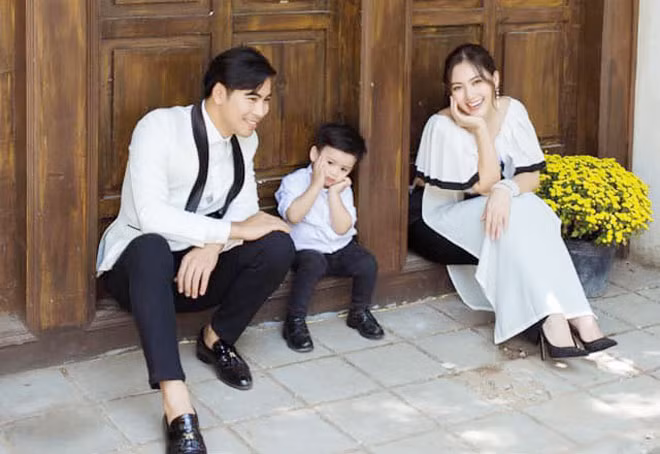 Gia đình diễn viên Ngọc Lan.