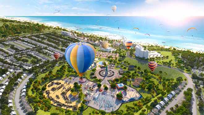 Phối cảnh dự án NovaWorld Phan Thiết (Bình Thuận).