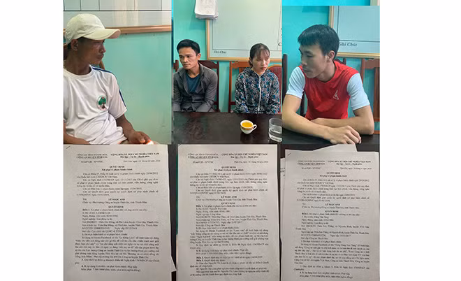 4 đối tượng bị xử phạt 30 triệu đồng