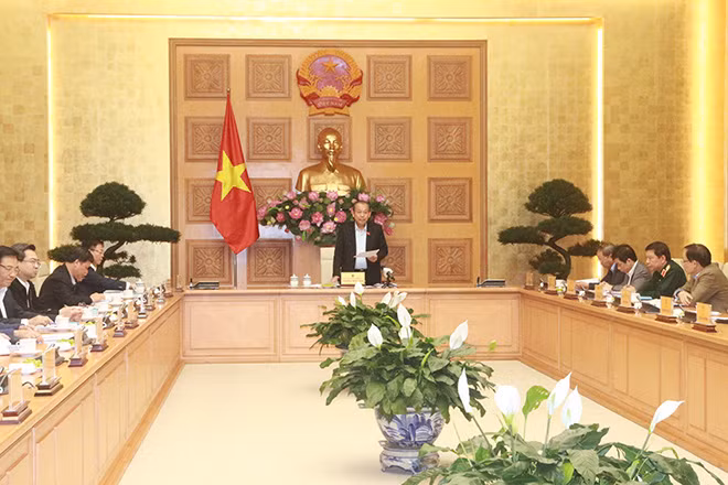 Phó Thủ tướng Thường trực Chính phủ Trương Hòa Bình chủ trì hội nghị Phó Thủ tướng Thường trực Chính phủ Trương Hòa Bình chủ trì hội nghị