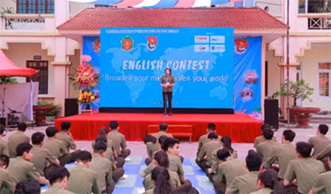 Học viện Chính trị CAND tổ chức cuộc thi Olympic Tiếng Anh