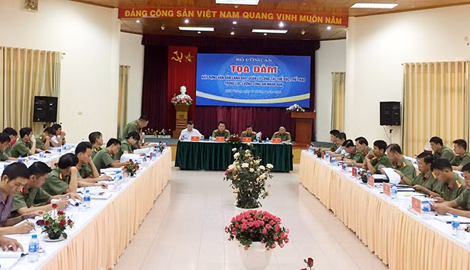 Tọa đàm về công tác thể dục, thể thao trong lực lượng CAND. Tọa đàm về công tác thể dục, thể thao trong lực lượng CAND.