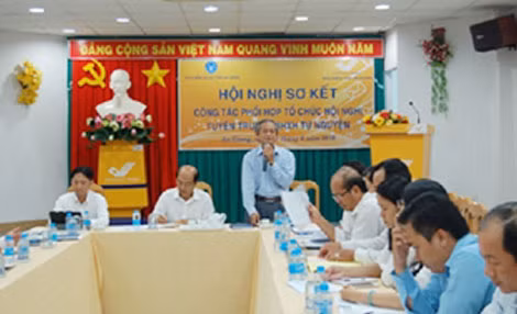 Công tác phối hợp phát triển người tham gia BHXH tự nguyện được chú trọng ở An Giang.