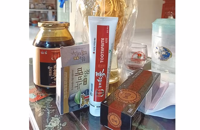 Sản phẩm được quảng cáo bán cho người tiêu dùng.