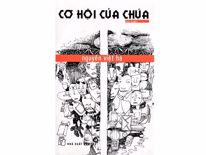 Bìa tác phẩm “Cơ hội của chúa” của Nguyễn Việt Hà.