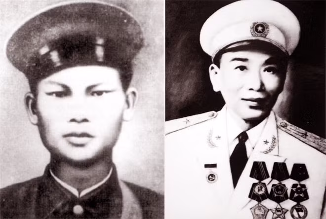 Tướng Phùng Chí Kiên và Thiếu tướng Lê Thiết Hùng.