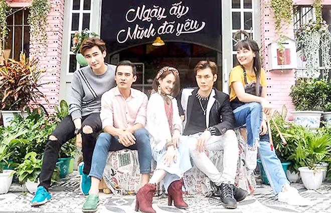 Dàn diễn viên "trai xinh, gái đẹp" trong "Ngày ấy mình đã yêu" - một bộ phim Việt hóa được nhiều khán giả trẻ yêu thích trong năm 2018.