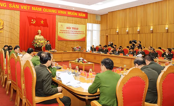 Toàn cảnh buổi hội thảo.