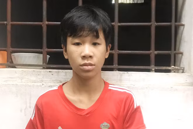 Đối tượng đốt rừng Nguyễn Văn Lương.