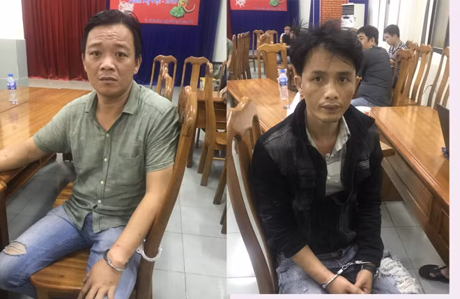 Hai đối tượng Vĩ, Giang.