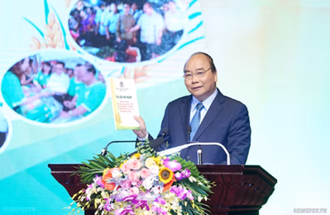 Thủ tướng phát biểu tại Hội nghị. Ảnh: VGP/Quang Hiếu