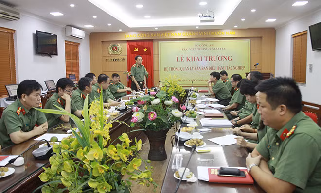 Quang cảnh Lễ khai trương.