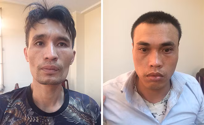 Các đối tượng Nguyễn Quốc Dũng và Hán Anh Tuấn.