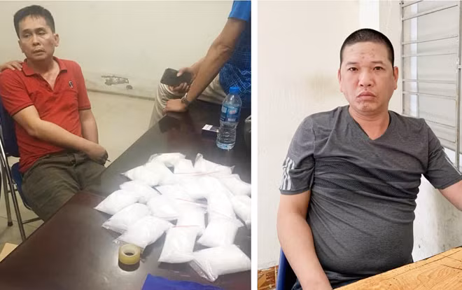 Các đối tượng bị bắt giữ liên quan đến mua bán, tàng trữ ma túy.