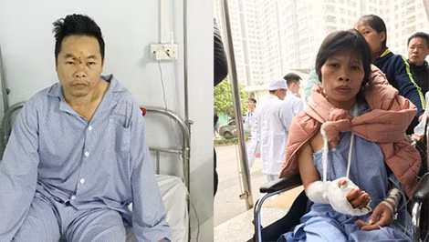 Anh Nguyễn Doãn Phương và chị Nguyễn Thị Minh Nhàn.