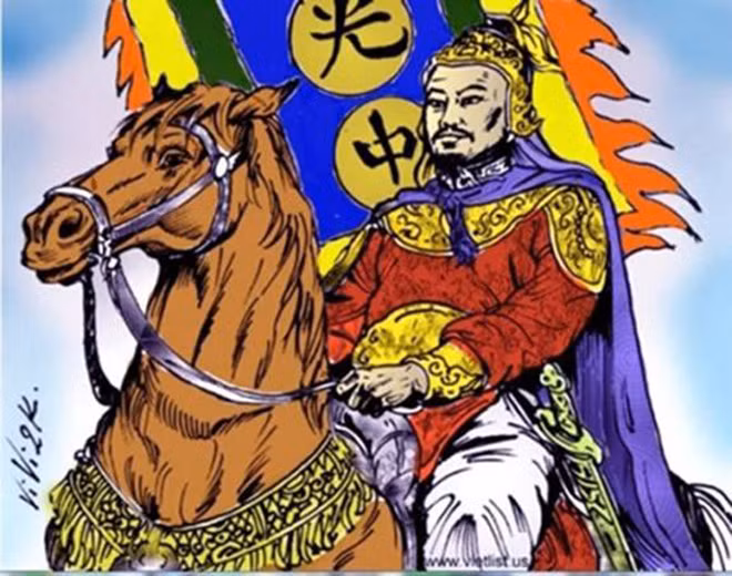 Chân dung Hoàng đế Quang Trung. Chân dung Hoàng đế Quang Trung.