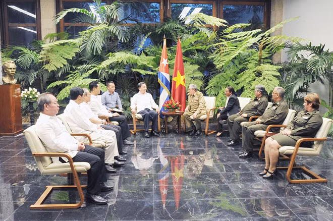 Những chuyến thăm, làm việc của lãnh đạo Bộ Công an với các nước góp phần nâng cao vị thế lực lượng Công an trên trường quốc tế.