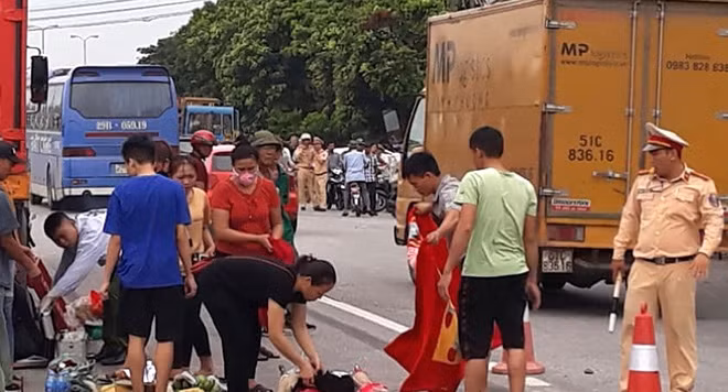 Hậu quả của tai nạn giao thông.
