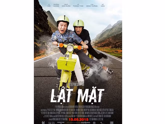 Poster bộ phim “Lật mặt”.