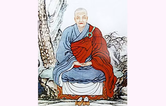 Bức họa chân dung thiền sư Huyền Quang. Bức họa chân dung thiền sư Huyền Quang.
