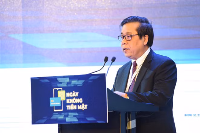 Phó Thống đốc NHNN Nguyễn Kim Anh phát biểu tại Hội thảo