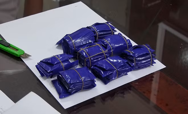 Tang vật vụ án.