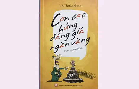 Bìa tập sách mới của Lê Thiếu Nhơn.