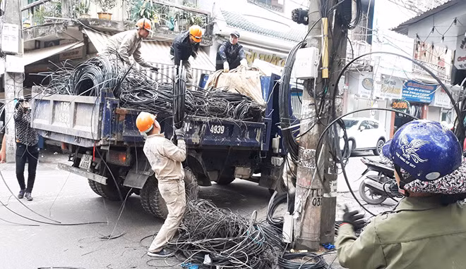 Các DN viễn thông Hải Phòng cam kết chỉnh trang mạng cáp ngoại vi.