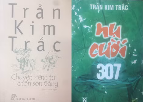 Một số tác phẩm của nhà văn Trần Kim Trắc.