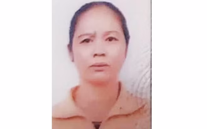 Bị can Nguyễn Thị Doan.