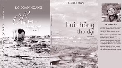 Bìa tập sách mới của Đỗ Doãn Hoàng.
