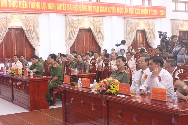 Quang cảnh buổi lễ.