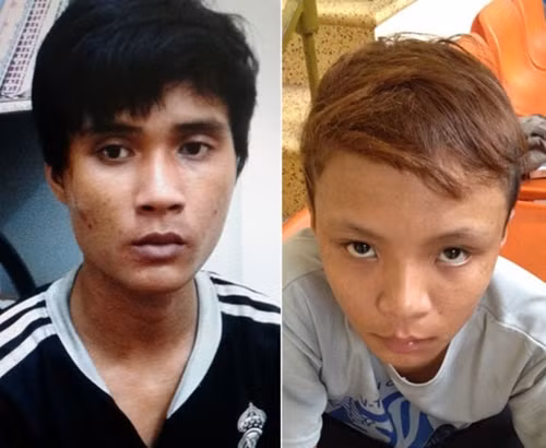 Lê Hoàng Anh Vũ và Nguyễn Văn Cường.