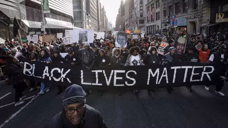 Một cuộc biểu tình của phong trào Black Lives Matter.
