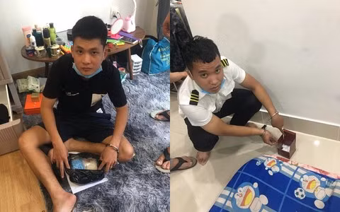 2 đối tượng bị bắt cùng tan vật 2 đối tượng bị bắt cùng tan vật