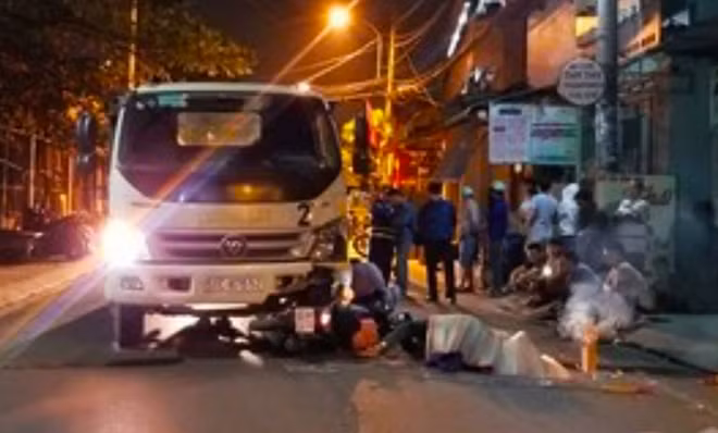 hai người tử vong tại chỗ tại quận 12