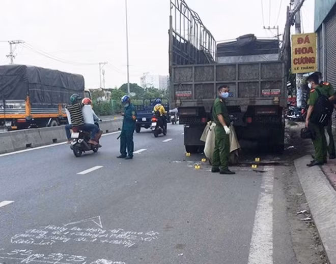 Hiện trường vụ TNGT