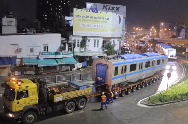 Các đoạn đường khó 3 xe di chuyển lưu thông chậm